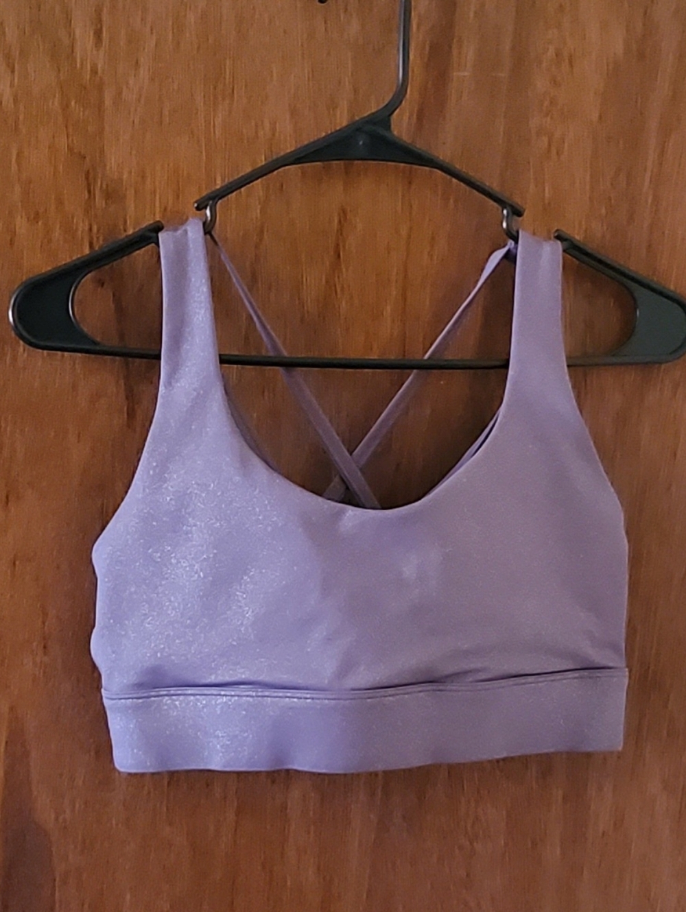 Zyia Active Lavender Shine Sports Bra Sz Xl EUC